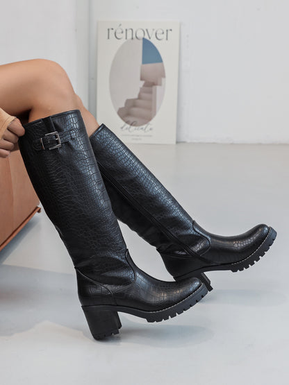 High Gesp Cro Stiefel