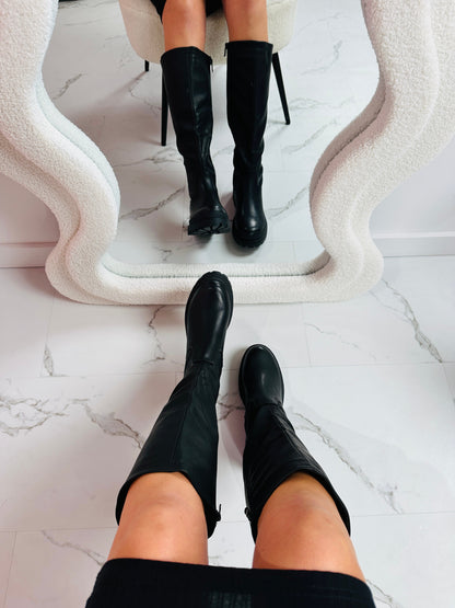 Anetta Schwarz Stiefel - Größe 37