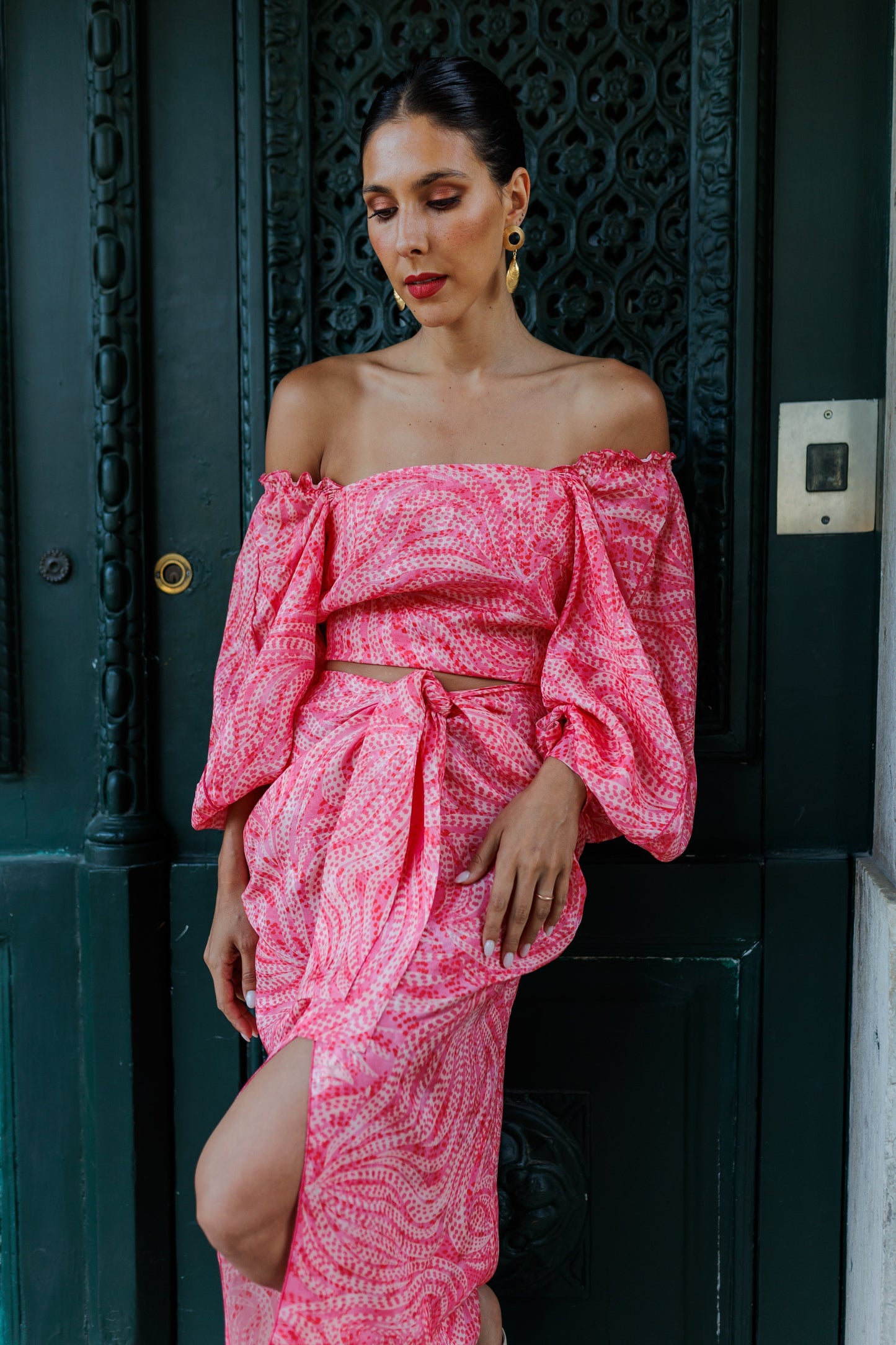 Hannah - Rosa Jacquard Design