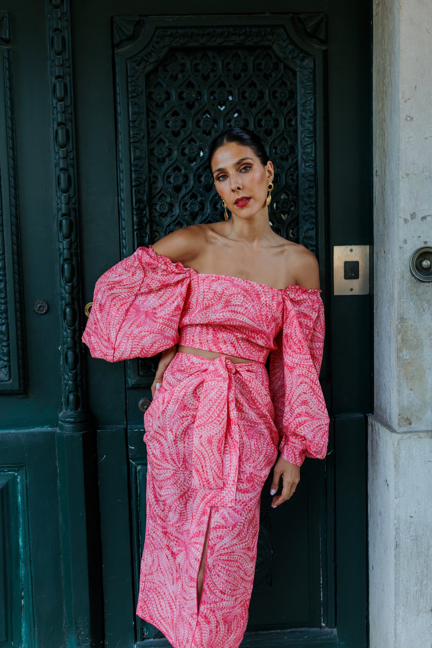 Hannah - Rosa Jacquard Design