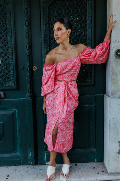 Hannah - Rosa Jacquard Design