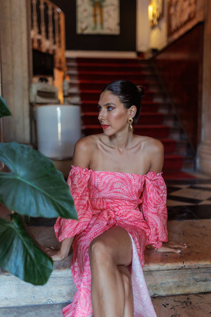 Hannah - Rosa Jacquard Design