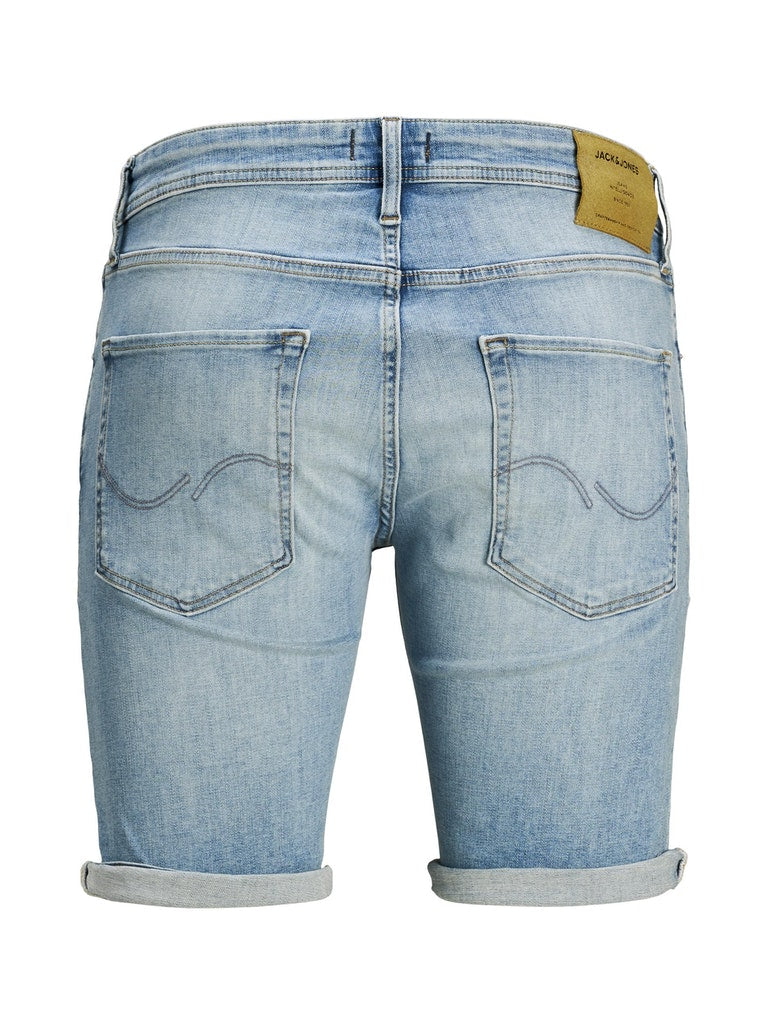 Jack & Jones Herren Jeans Short JJIRICK JJORG SHORTS JJ 657 50SPS