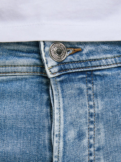 Jack & Jones Herren Jeans Short JJIRICK JJORG SHORTS JJ 657 50SPS