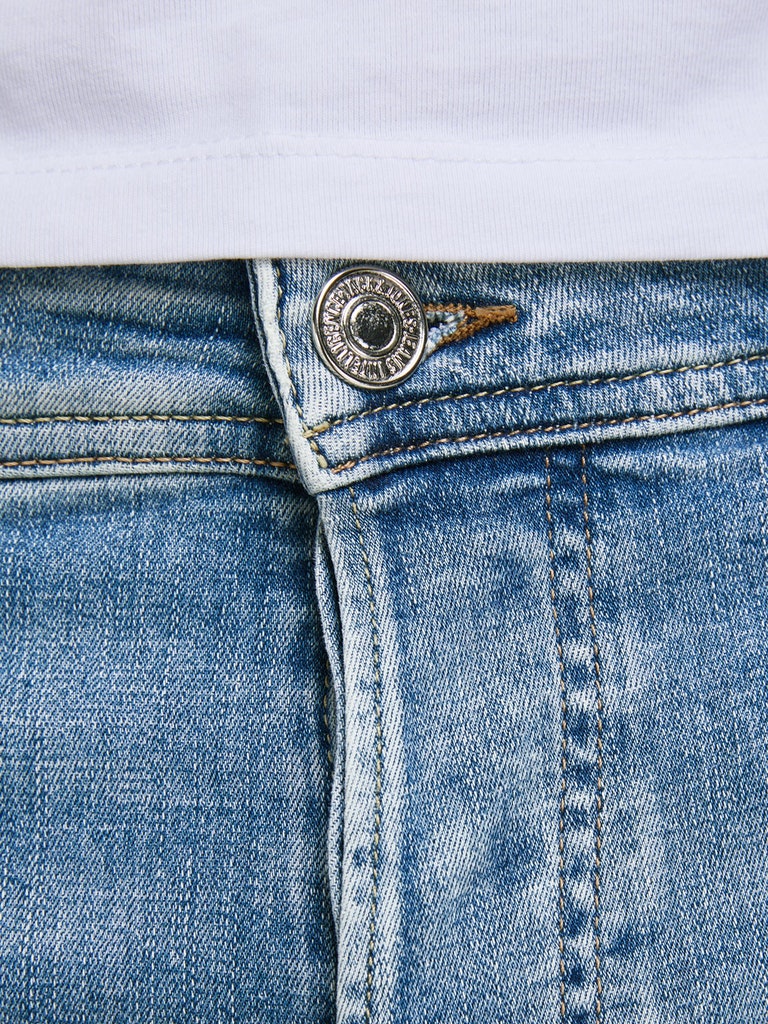 Jack & Jones Herren Jeans Short JJIRICK JJORG SHORTS JJ 657 50SPS