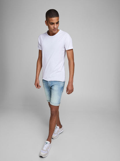 Jack & Jones Herren Jeans Short JJIRICK JJORG SHORTS JJ 657 50SPS
