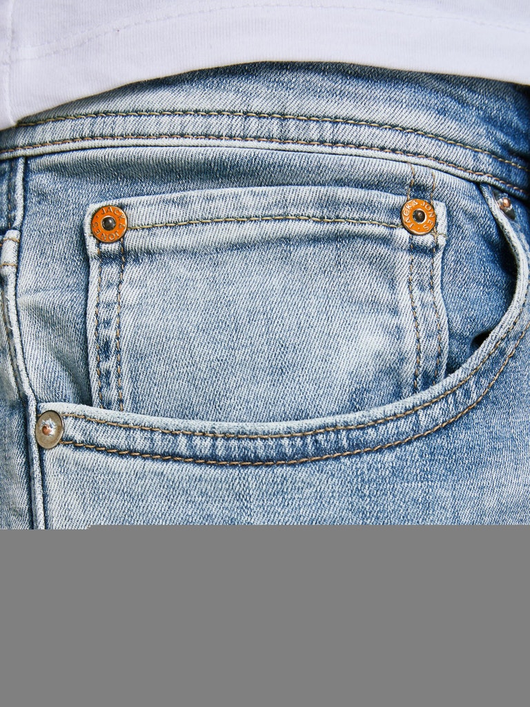 Jack & Jones Herren Jeans Short JJIRICK JJORG SHORTS JJ 657 50SPS