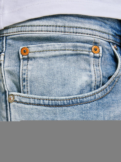 Jack & Jones Herren Jeans Short JJIRICK JJORG SHORTS JJ 657 50SPS