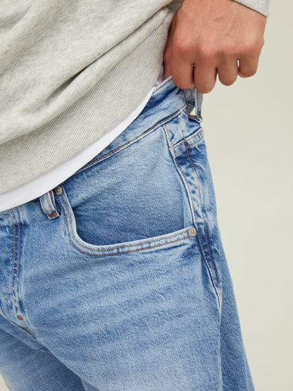 Jack & Jones Herren Jeans JJIFRANK JJLEEN CROPPED CJ 715 NOOS