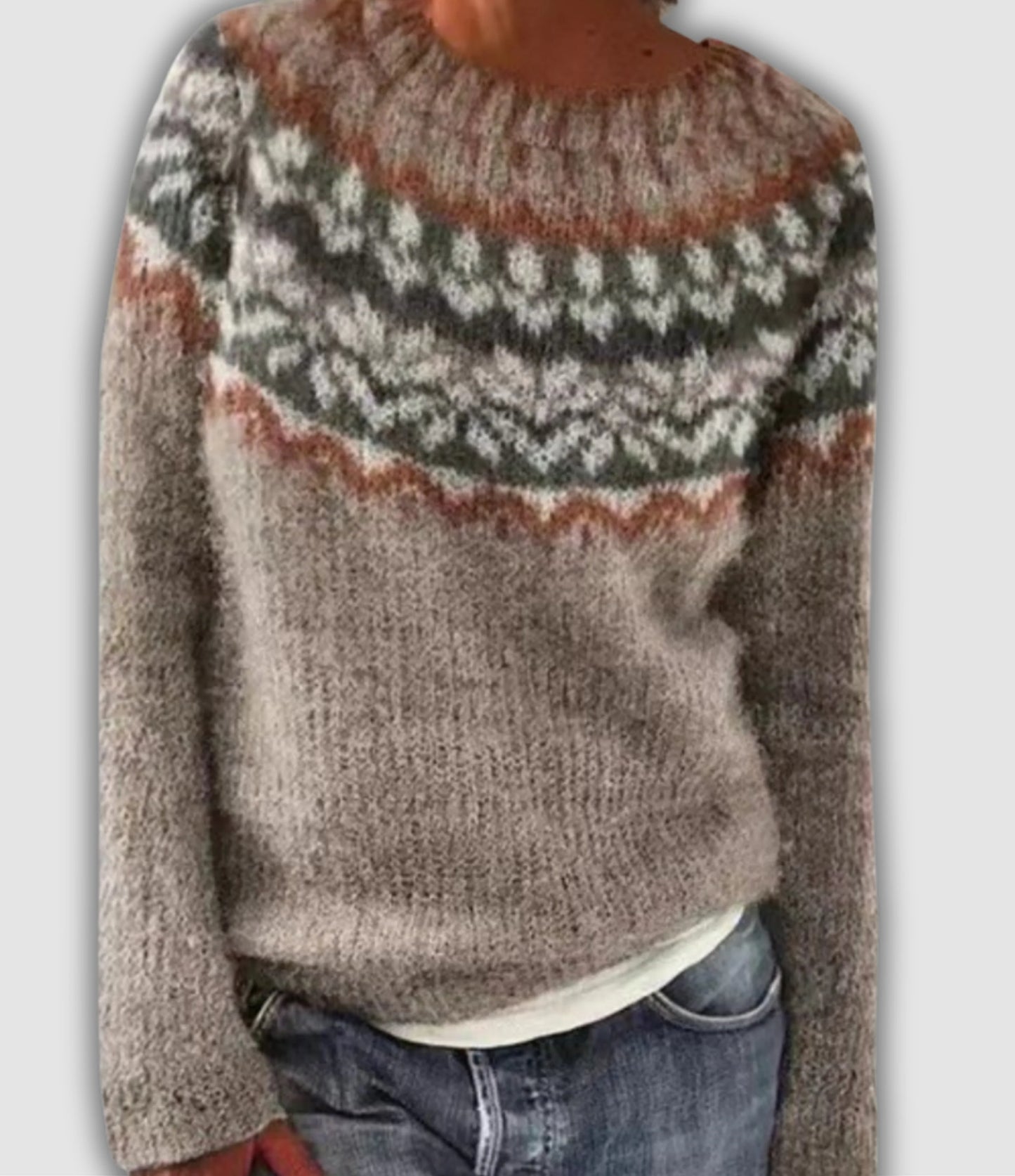 Thalea™ - Gemütlicher Retro Pullover