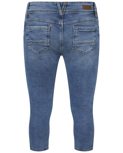 s.Oliver Damen Capri Hose – Slim Fit, Medium Rise, Stretchkomfort | Größe 34