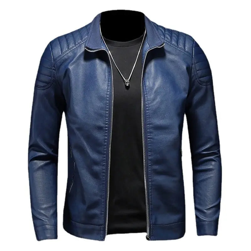 Premium Designer Lederjacke