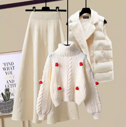 FRIDA™ | Elegantes 3-Teiliges Damenanzug-Set