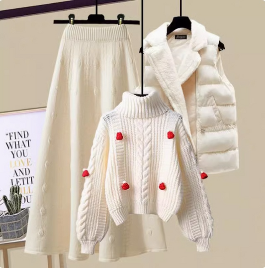 FRIDA™ | Elegantes 3-Teiliges Damenanzug-Set