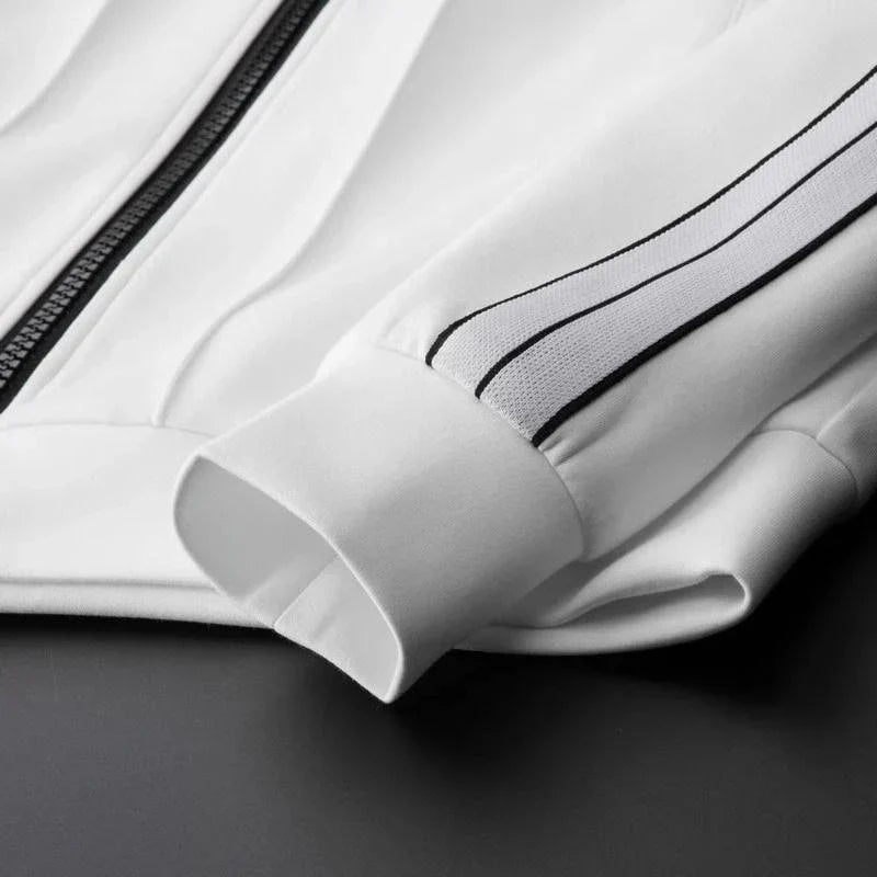 Monaco Streifen-Set – Luxuriöses Herren-Set mit sportlichen Akzenten