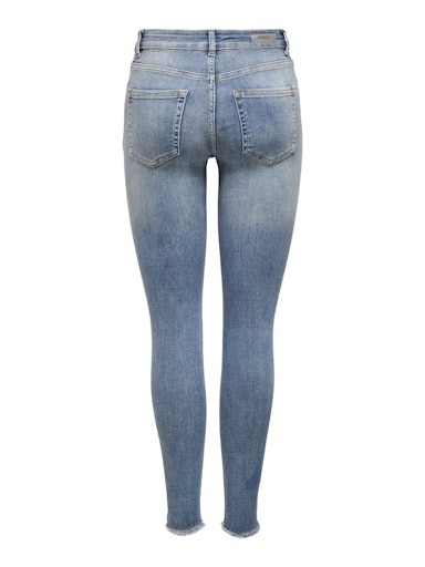 Only Damen Jeans ONLBLUSH MID SK ANK RW REA333NOOS