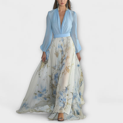 Harper – Elegantes Blumen-Maxikleid | Salzburg Mode