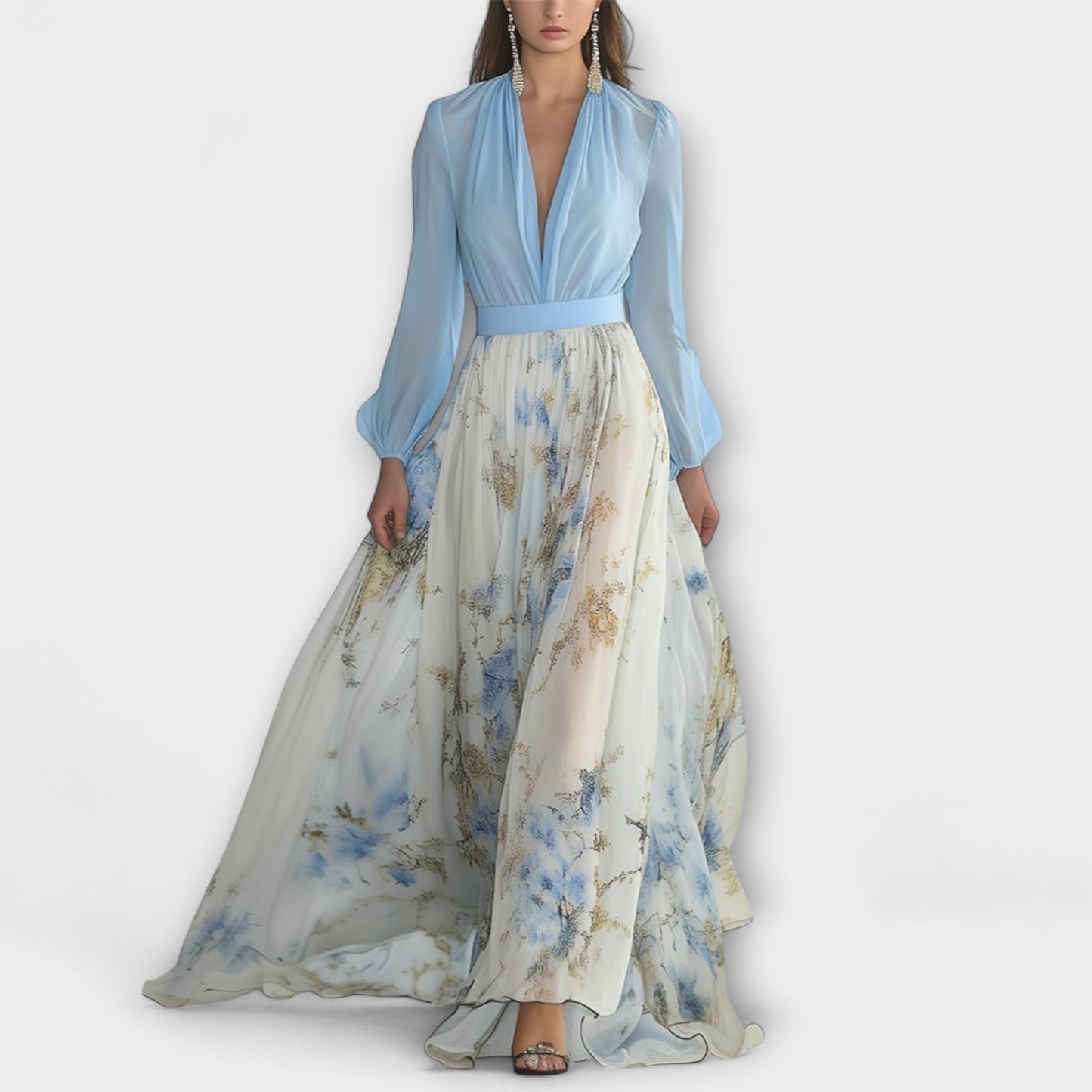Harper – Elegantes Blumen-Maxikleid | Salzburg Mode