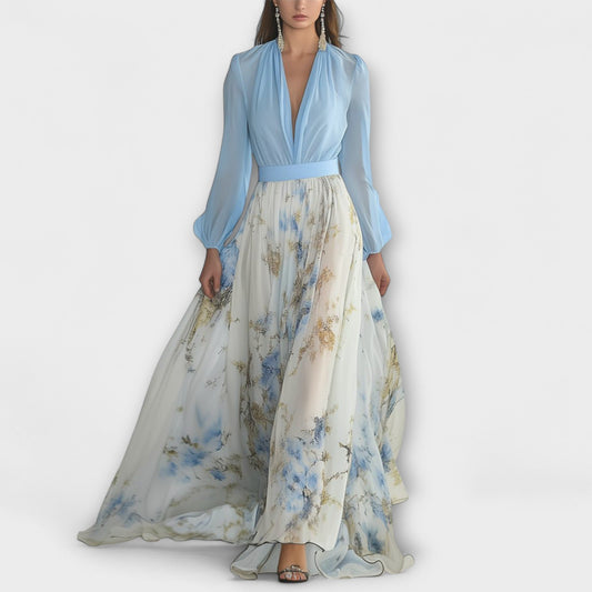Harper – Elegantes Blumen-Maxikleid | Salzburg Mode