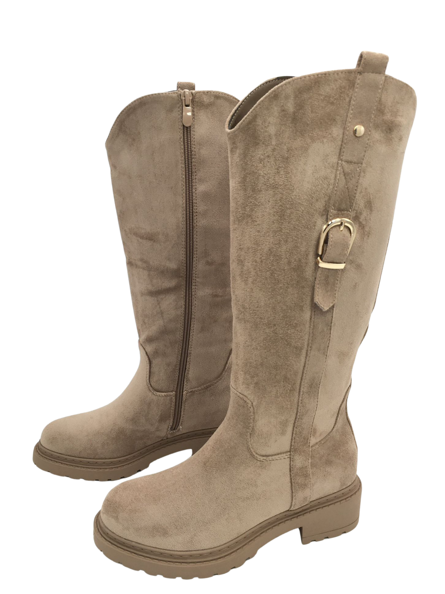 Lara Khaki Stiefel