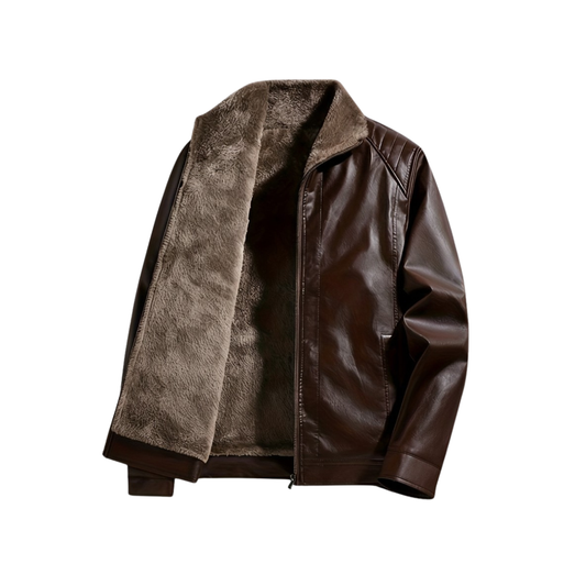 Arden™ - L'Iconique Gefütterte Lederjacke