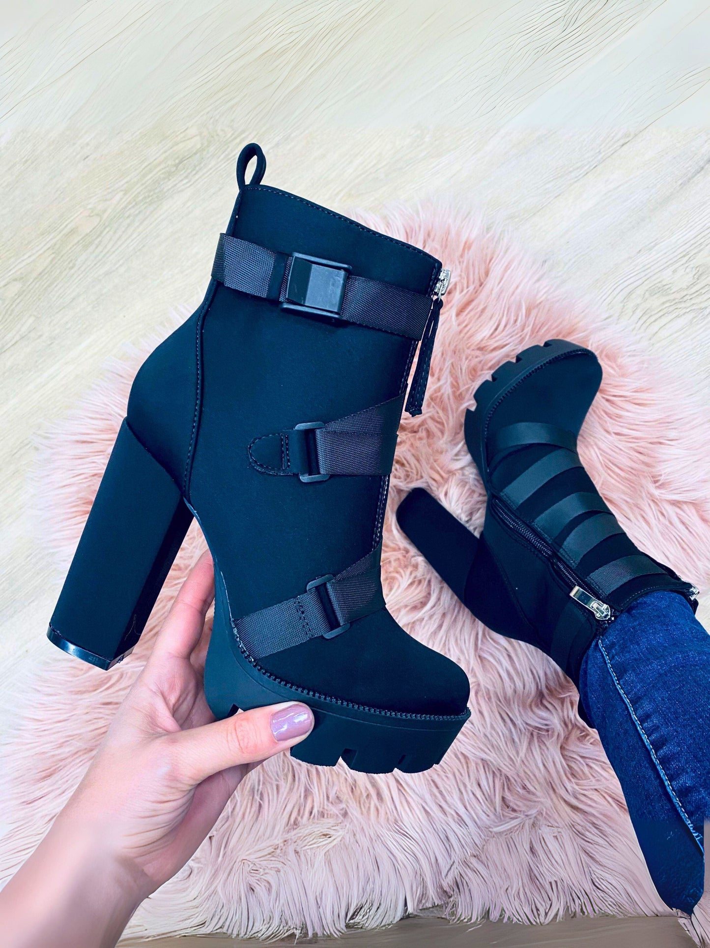 Claudia High Heel Boots