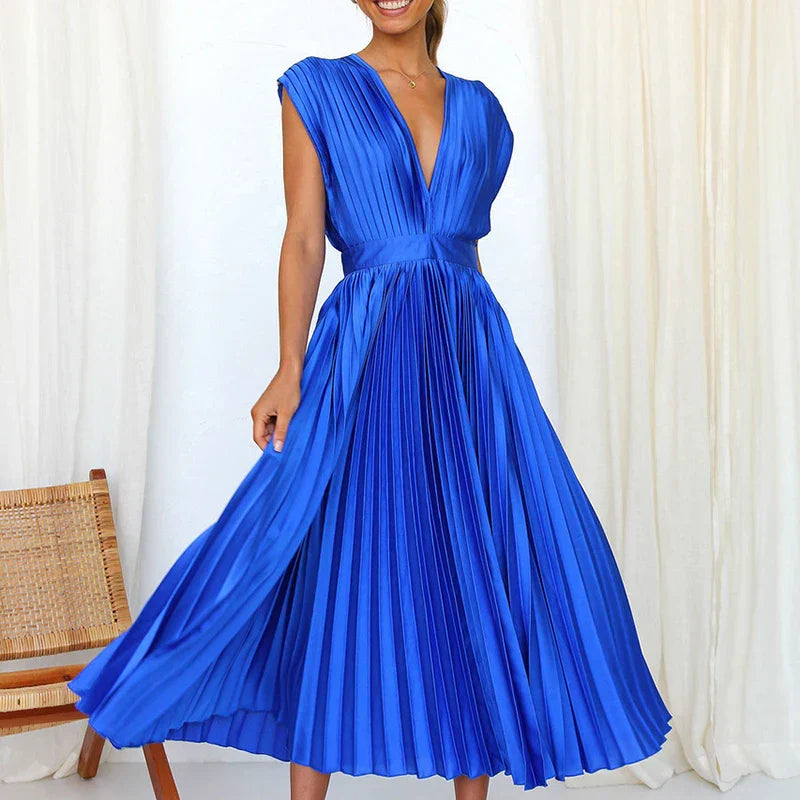 Ärmelloses Elegantes Damenkleid – Sommerliche Leichtigkeit | Salzburg Mode