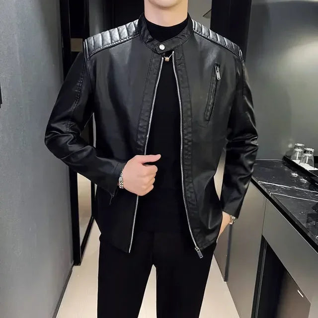 Adrien™ - Elegante Lederjacke Herren
