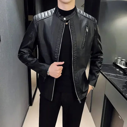 Adrien™ - Elegante Lederjacke Herren