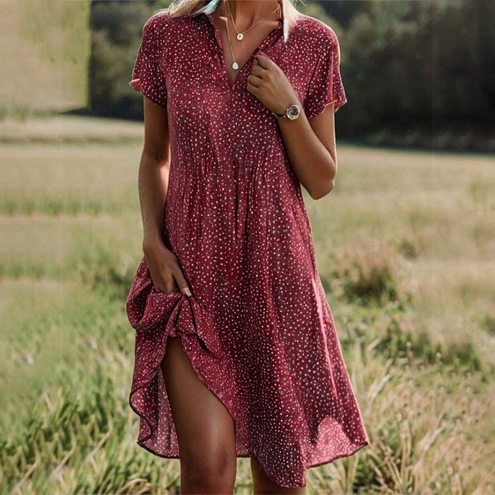 Fließendes Komfortables Midi-Kleid – Mühelose Eleganz | Salzburg Mode