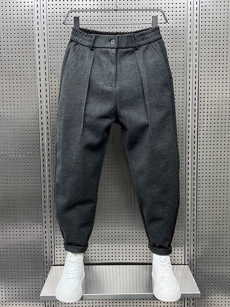 Feinwerk™ – Elegante Melierte Herrenhose | Salzburg Mode