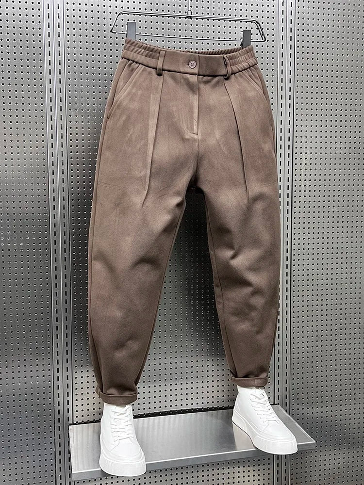 Feinwerk™ – Elegante Melierte Herrenhose | Salzburg Mode