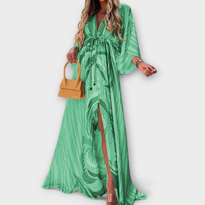 Isla – Stilvolles Buntes Maxikleid | Salzburg Mode