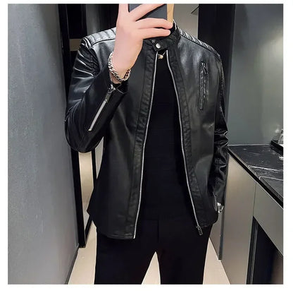 Adrien™ - Elegante Lederjacke Herren