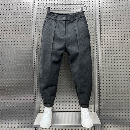 Feinwerk™ – Elegante Melierte Herrenhose | Salzburg Mode