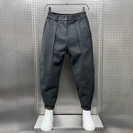 Feinwerk™ – Elegante Melierte Herrenhose | Salzburg Mode