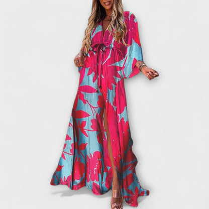 Isla – Stilvolles Buntes Maxikleid | Salzburg Mode