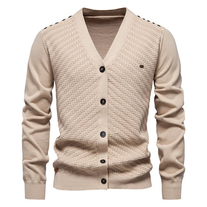 Schneider | Warmer Herren Cardigan mit V-Ausschnitt