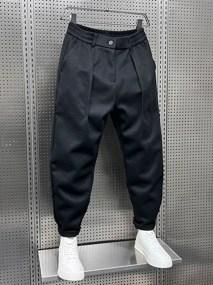 Feinwerk™ – Elegante Melierte Herrenhose | Salzburg Mode