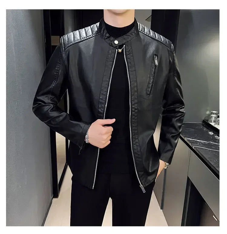 Adrien™ - Elegante Lederjacke Herren
