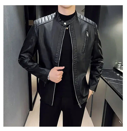 Adrien™ - Elegante Lederjacke Herren
