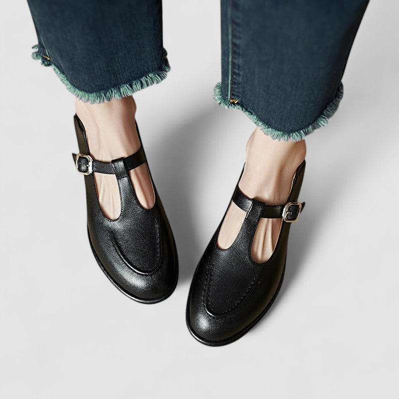 Camila Orthopädische Mary Jane Schuhe mit Niedrigem Absatz