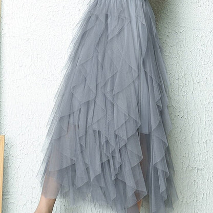 Aria - Hochtaillierter Plissee-Rock