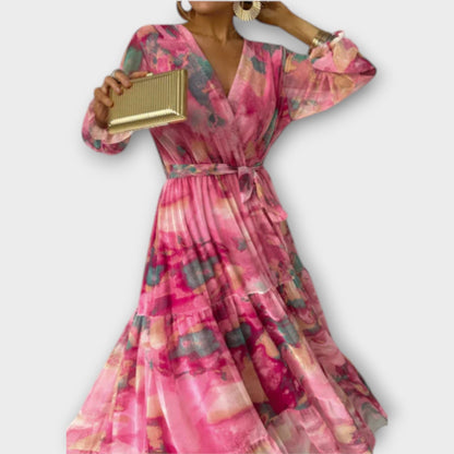 Evelyn – Aquarelle Dream Maxikleid | Salzburg Mode