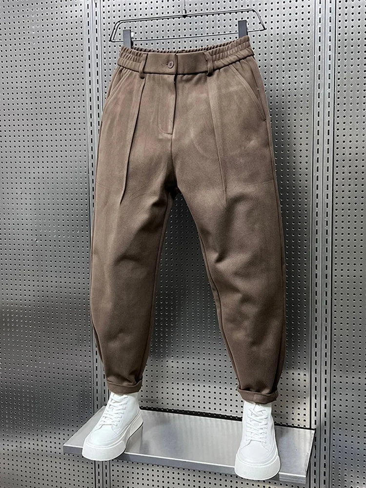 Feinwerk™ – Elegante Melierte Herrenhose | Salzburg Mode