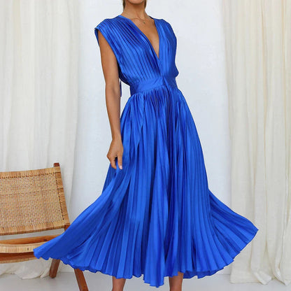 Ärmelloses Elegantes Damenkleid – Sommerliche Leichtigkeit | Salzburg Mode