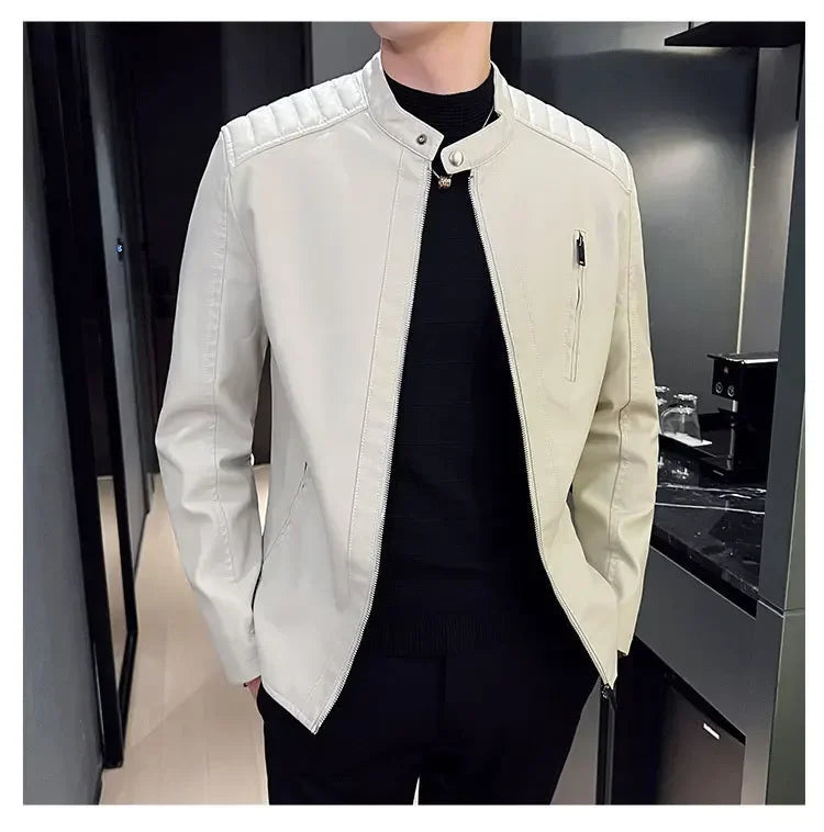Adrien™ - Elegante Lederjacke Herren