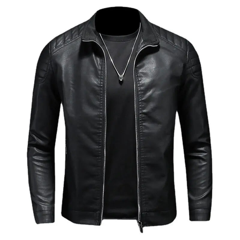 Premium Designer Lederjacke