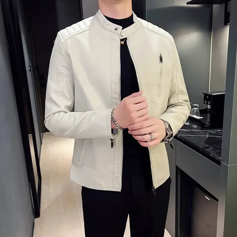 Adrien™ - Elegante Lederjacke Herren