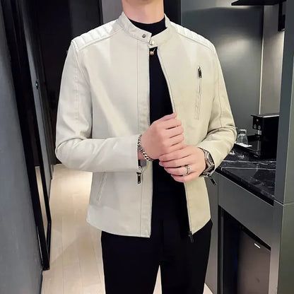 Adrien™ - Elegante Lederjacke Herren